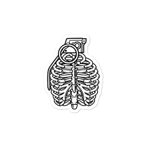 GRENADE RIBCAGE sticker