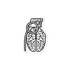 GRENADE BRAIN sticker