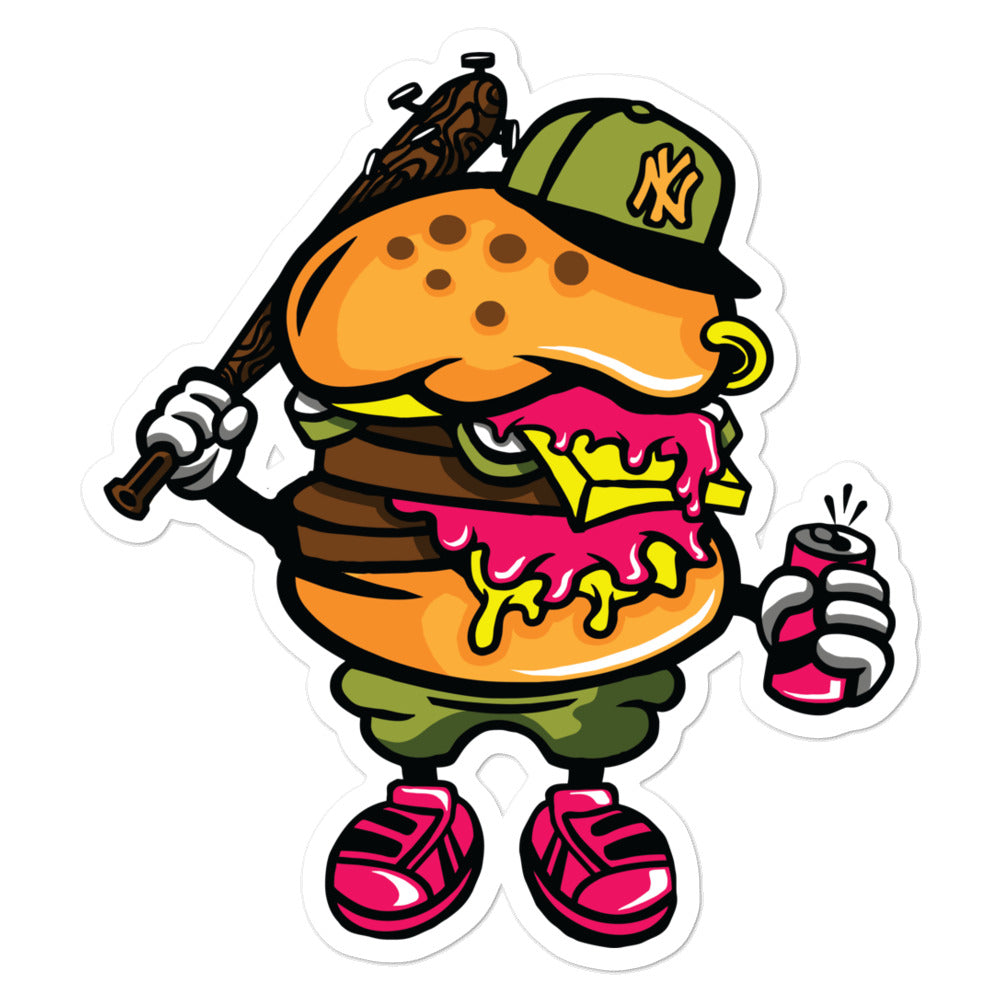 Burger Bastard sticker