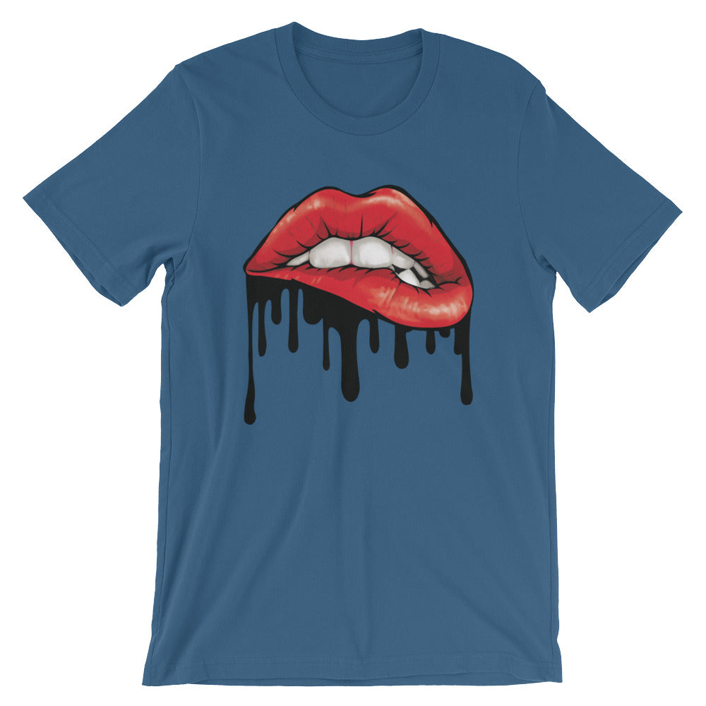 BITTING LIP DRIP