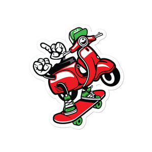 SCOOTER SKATER sticker