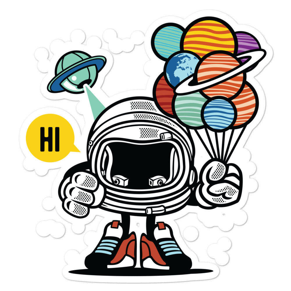 Gift From Outer Space sticker