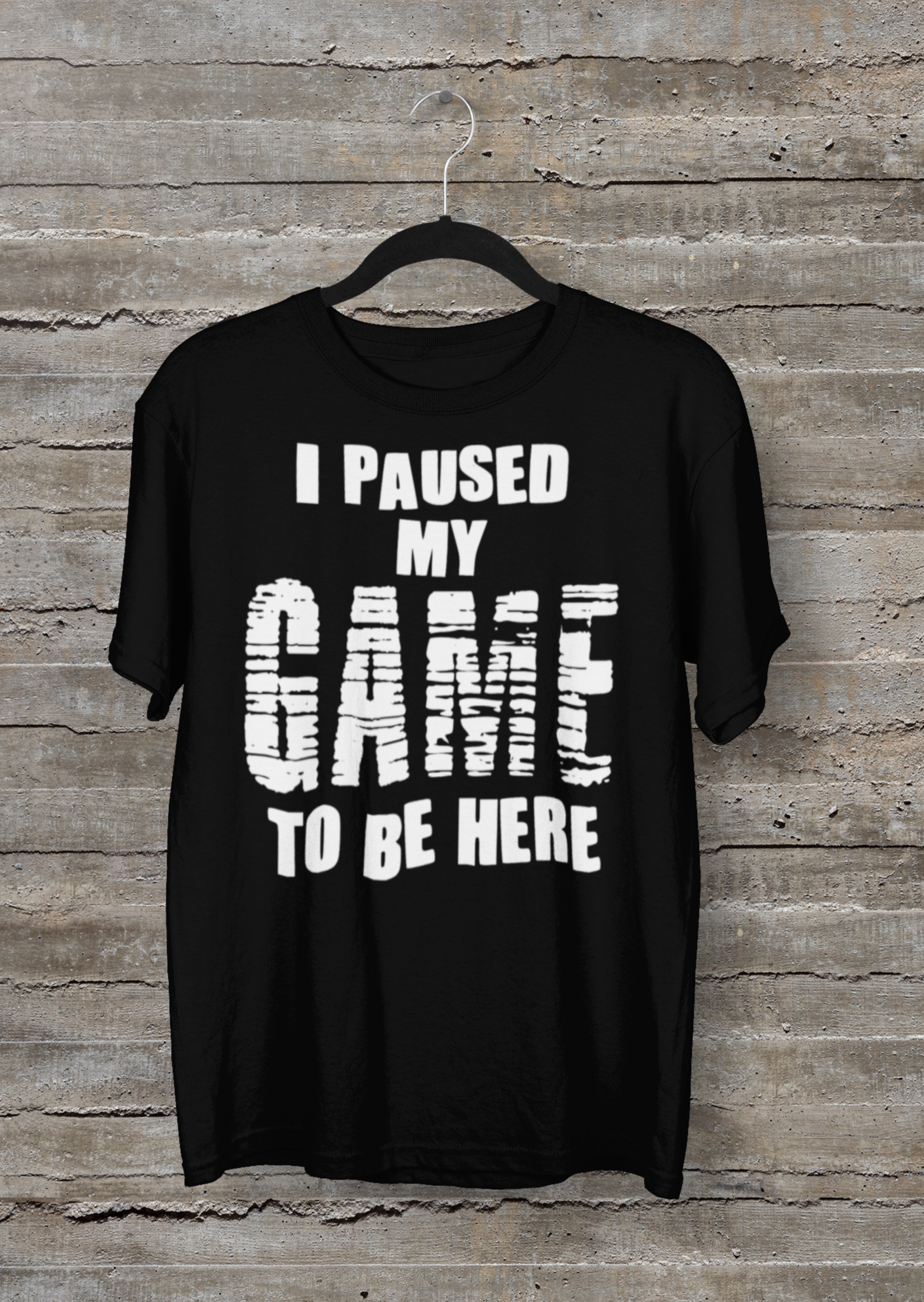 I paused my game to be here 2