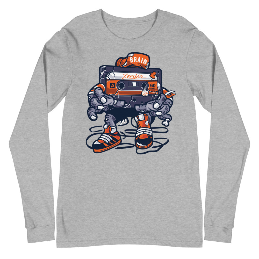 ZOMBIE CASSETTE Unisex Long Sleeve Tee