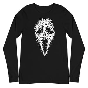 GHOST FACE BATS Unisex Long Sleeve Tee