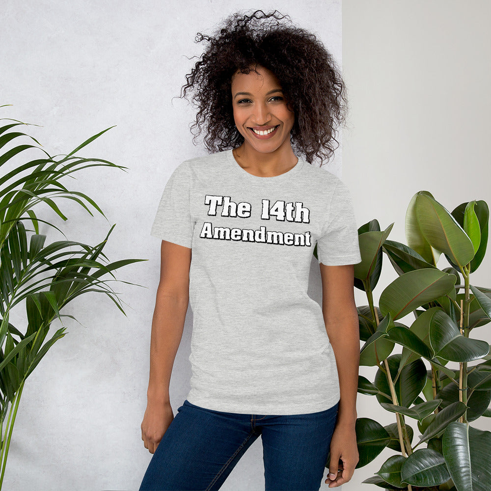 THE 14TH AMENDMENT WHITE LETTERS