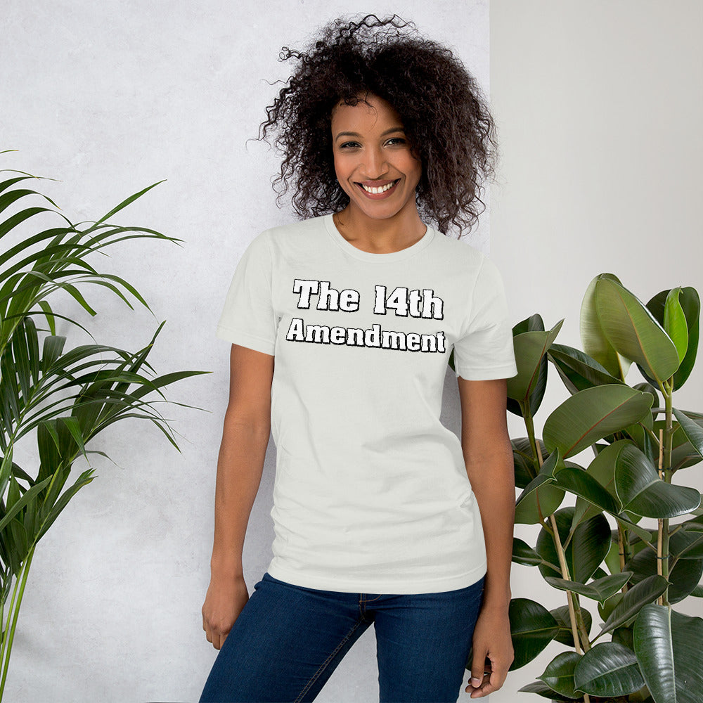 THE 14TH AMENDMENT WHITE LETTERS